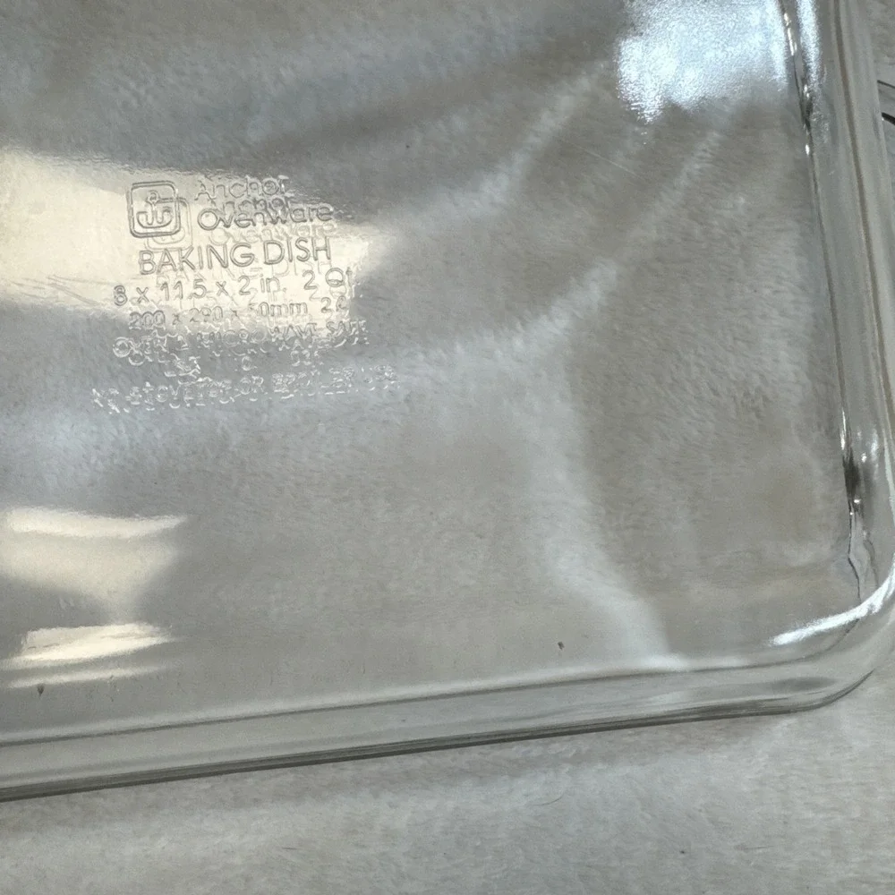 Anchor Hocking Pillsbury Doughboy Glass Baking Dish 2qt Home Cookin